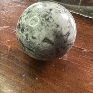 Silver Leaf Jasper Sphere